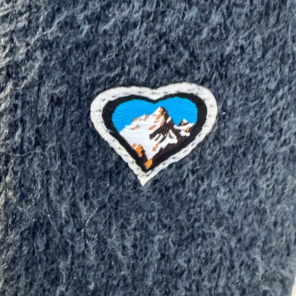 Kuhl Alfpaca Fleece Hoodie Sweatshirt Full‎ Zip Women’s Medium Navy Brown soft - Picture 2 of 5